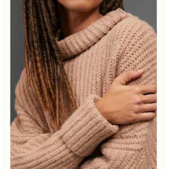 Anthropologie Maeve Athena Sweater Size S - Tan - Picture 2 of 16